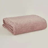 Karaca Home Raunda Gül Kurusu Çift Kişilik Weelsoft Battaniye - 1