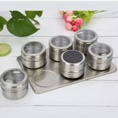 6'lı Mıknatıslı Baharatlık Seti - 3