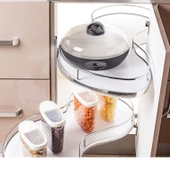 Çağdaş Tezgah Altı Kör Köşe Sepeti Kapak Bağlantılı - 2