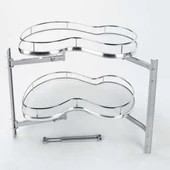 Çağdaş Tezgah Altı Kör Köşe Sepeti Kapak Bağlantılı - 1