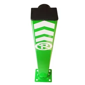 Otopark Direği İzmir Katlanır Bariyer Otopark Kilitli Yatar Park Bariyeri 60 cm (10 ADET) Yeşil - 2