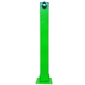 Otopark Direği İzmir Katlanır Bariyer Otopark Kilitli Yatar Park Bariyeri 60 cm (10 ADET) Yeşil - 4