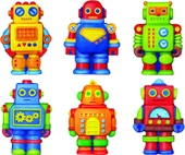 Kalıp Boyama Tasarla ve Boya Robot Magnet El Becerisi - 2