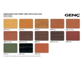 Genç Renkli Şeffaf Ahşap Astar 2910 Tütün 2.5 l - 5