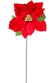 Yılbaşı Çiçeği Puansetya Kırmızı 62 Cm thumbnail 1