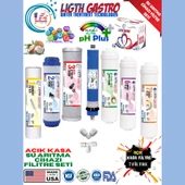 LİGTH GASTRO AÇIK KASA SU ARITMA CİHAZI 7 FİLTRE 14 AŞAMA SET thumbnail 1