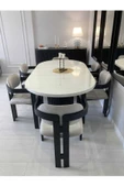 BiSandalye Ahşap Sandalye T Sandalye Mutfak Sandalyesi Salon Sandalyesi Yemek Odası Sandalyesi Teddy Sandalye - 4