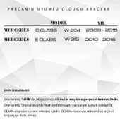 Mercedes C Class W204, E Class W212 için Torpido Mandalı (BEJ) - 2
