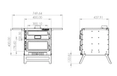 Marina Grill Kamp Sobası Fırınlı - 4