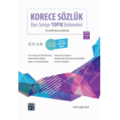 Korece Sözlük  İleri Seviye Topık Kelimeleri - 1