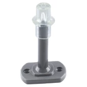 Plastik Stoper Kapı Pencere Arkası Gri Renk Tampon 8 CM Vidalı Duvar Koruyucu Silikon 5 Adet thumbnail 4