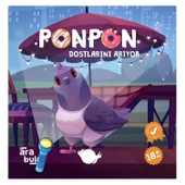 Çikolata Yayınları Ara Bul Fenerli Kitap Monmon-Bonbon-Tonton-Ponpon Set-Meltem Erinçmen KTP - 4