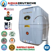 AQUA DEUTSCHE PREMIUM GRİ POMPALI MONTAJ DAHİL 8 LİTRE 5 FİLTRE 10 AŞAMA SU ARITMA CİHAZI - 1