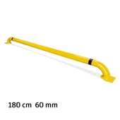 Lastik Sonlandırma Bariyeri Otopark Araç Stoperi Demiri Ölçüleri 180cm Ø60mm 2mm - 1