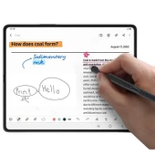 Samsung Galaxy Z Flip 5 Uyumlu S Pen Dokunmatik Stylus Kalem ve Yedek Uç - 6