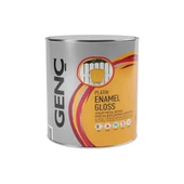 Genç Sentetik Parlak Ahşap Metal Boyası 8910 Koyu Kahve 2.5 l - 2