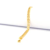 Çelik Bileklik Altın kaplama Kadın Figaro Zincir Model BLK-1051 thumbnail 1