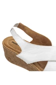 Hush Puppies Aina Anatomik Taban Topuk Dikeni Hakiki Deri Kadın Sandalet - 8