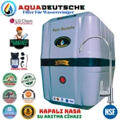 AQUA DEUTSCHE PREMIUM GRİ SİYAH POMPALI MONTAJ DAHİL 8 LİTRE 5 FİLTRE 10 AŞAMA SU ARITMA CİHAZI thumbnail 1