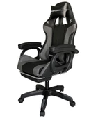 Fashcolle Dynamic Masajlı Gri-Siyah Oyuncu Koltuğu - 2