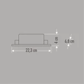 CATA 17A Şerit LED Trafosu 200W Slim-Fansız CAT CT-2561 - 3