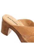 Hush Puppies Bala Anatomik Taban Hakiki Deri Kadın Terlik - 9