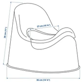SUMUHOME LOCKIG TUVALET LAZIMLIK YEŞİL 2 PARÇA 36x27x28 CM - 4