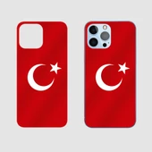 İphone 14 Türk Bayrağı Arka Kaplama thumbnail 1