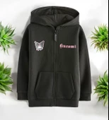 Kuromi Kız Çocuk Hırka - 1