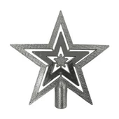 LEVA YILBASI AGAC TEPESI ICICE GUMUS 18 CM S-60 - 1