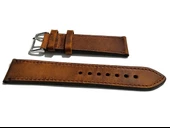 Fado& Fosil  Uyumlu &Her Saate Uyumlu greyzi  Deri Saat Kordonu 20  mm  (88 ) kahve thumbnail 2