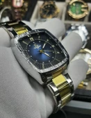 QUARTZ LACİVERT KADRAN ÇELİK ERKEK SAAT - 4
