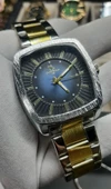 QUARTZ LACİVERT KADRAN ÇELİK ERKEK SAAT - 2
