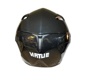 VRT MB808 Full Face Çene Açılır Güneş Vizörlü Motosiklet Kaskı L Beden Siyah - 3