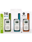 Motorola Talkabout T42 Telsiz 3 Lü Set - 2
