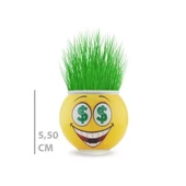 Çim Adam Saksı Emoji Figürlü 1 Adet thumbnail 3