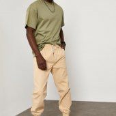 Krem Beli&Paçası Lastikli Pantolon 1YXE5-45104-22 - 2