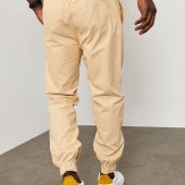 Krem Beli&Paçası Lastikli Pantolon 1YXE5-45104-22 - 8