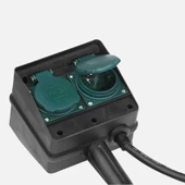 Bahçe için Saplamalı 4'lü Priz Kablo 10 metre thumbnail 2