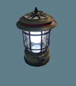 MUTLUSAN Nostalji Solarlı Kamp Feneri 8W Solar+Micro USB Şarjlı - 5