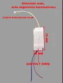 YILDIZ Led Avize Trafosu DC 70-150v 20-40w X 2 İki Modlu - 1