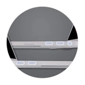 USB-C ve 3.5mm Jack Toz Tıkacı Seti – Telefon Tablet Laptop Port Koruyucu Silikon Kapak 5li Set thumbnail 4