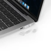 USB-C ve 3.5mm Jack Toz Tıkacı Seti – Telefon Tablet Laptop Port Koruyucu Silikon Kapak 5li Set thumbnail 1