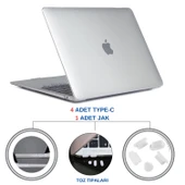 USB-C ve 3.5mm Jack Toz Tıkacı Seti – Telefon Tablet Laptop Port Koruyucu Silikon Kapak 5li Set thumbnail 2