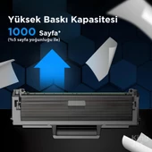 Hp Laser MFP 138pn Muadil Toner 2'li Paket / 106A W1106A 2'li Paket - 2