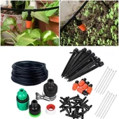 Periboia Mikro Damlama Sulama - Bahçe Sulama Hortum Seti 15 Metre Hortum Ve Parçaları - 4