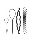 Shang Du 4 Adet Saç Şekillendirme Aleti, Saç Süsü, Saç Şekillendirme Seti, Fransız, Saç Tokası thumbnail 1