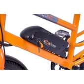 Alba Cargo S elektrikli bisiklet 36V 19.2Ah 26 Jant hidrolik disk fren 1X7 Vites Renk:turuncu - 3