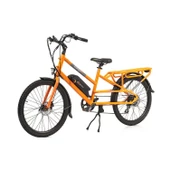 Alba Cargo S elektrikli bisiklet 36V 19.2Ah 26 Jant hidrolik disk fren 1X7 Vites Renk:turuncu - 6