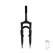 Amortisörlü Maşa - 24, 25.4, V Fren ve Disk Fren uyumlu Çelik, Siyah thumbnail 2